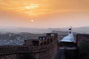 Jodhpur fort sunset; India 2004